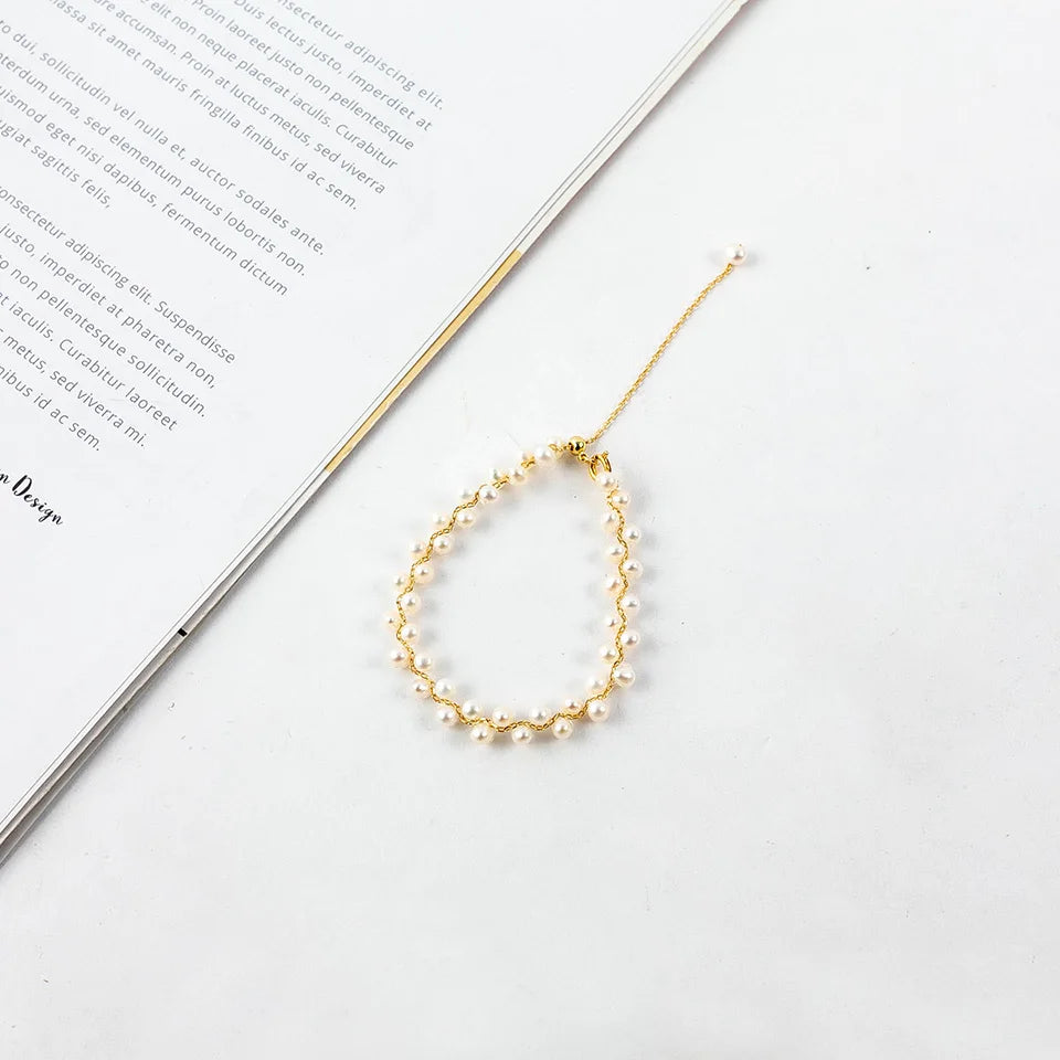 4-5MM Freshwater Pearl Bracelet for Women