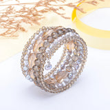 Gray Freshwater Pearl Bracelet 7-8MM for Women