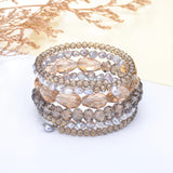 Gray Freshwater Pearl Bracelet 7-8MM for Women