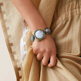 Geometric Charm Stone Coin Bracelets & Bangles For Women