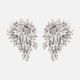 Resins Flower/Crystal/Beads Drop Earrings Women Statement Jewelry