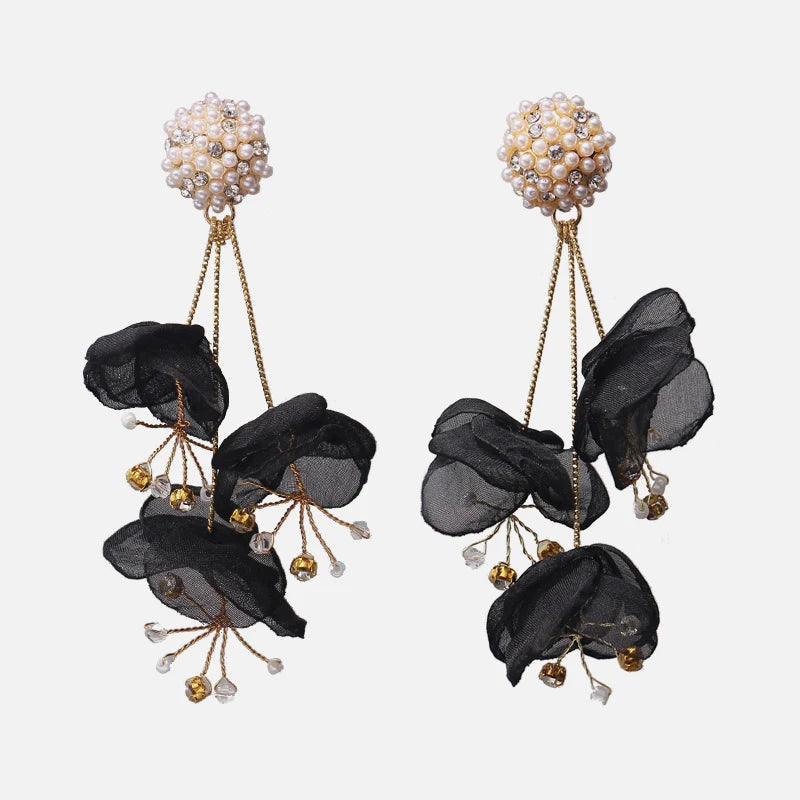 Metal Crystal Acrylic Vintage Earrings Lady Girls Party Statement Jewelry