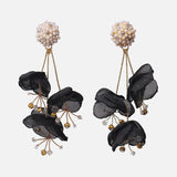 Metal Crystal Acrylic Vintage Earrings Lady Girls Party Statement Jewelry