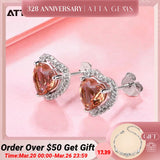 Zultanite Heart Shape Stud Earring 925 Sterling Silver