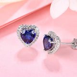 Zultanite Heart Shape Stud Earring 925 Sterling Silver