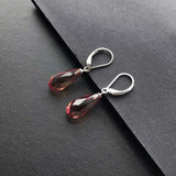 Zultanite Earring Sterling 925 Silver Water Drop Created Sultanite Diaspore