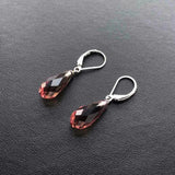 Zultanite Earring Sterling 925 Silver Water Drop Created Sultanite Diaspore