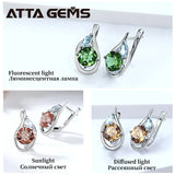 Zultanite Sterling Silver Earring 4.6 Carats Diaspore for Birthday Anniversary
