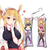 Dragon Maid Tohru Mini Dakimakura Keychain Pendant