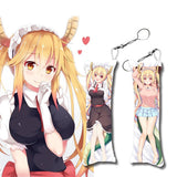 Dragon Maid Tohru Mini Dakimakura Keychain Pendant