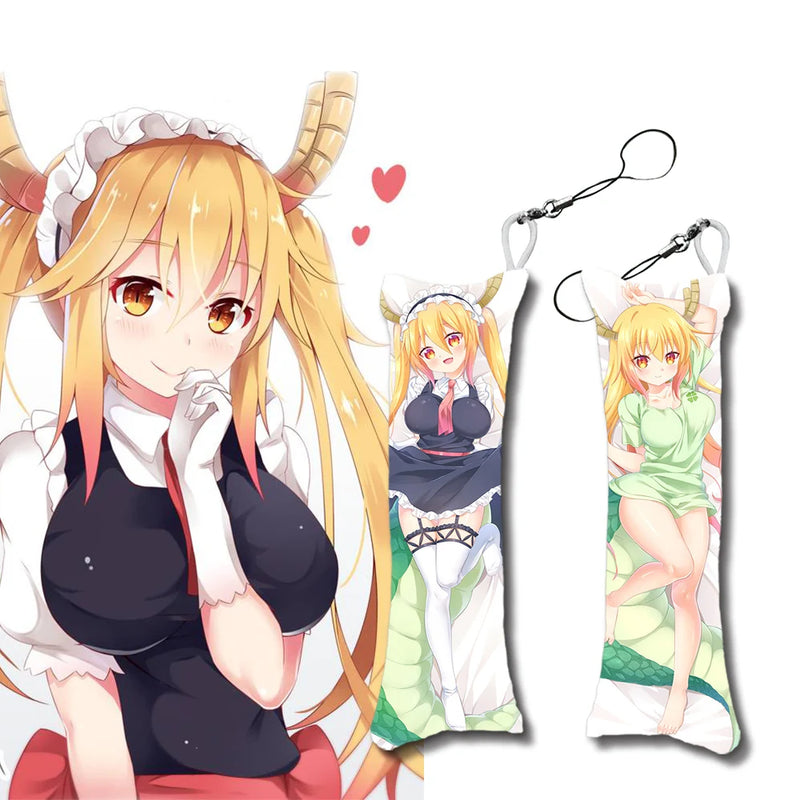 Dragon Maid Tohru Mini Dakimakura Keychain Pendant
