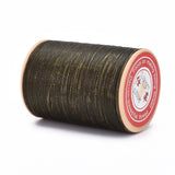 100m/roll Flat Waxed Thread Cords 0.8mm for Leather Sewing Stitching Strings