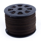 100yd Faux Suede Lace Cords 1/8in for Jewelry Making DIY