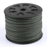 100yd Faux Suede Lace Cords 1/8in for Jewelry Making DIY