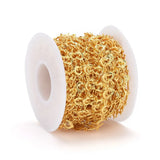 10m Brass Dolphin Link Chains for Jewelry Making DIY Bracelet Necklace Decor