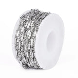 10m/Roll Stainless Steel Cable Chains for DIY Jewelry Making