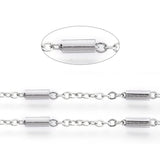 10m/Roll Stainless Steel Cable Chains for DIY Jewelry Making