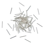 140pcs Glass Bugle Beads Seed Beads for Jewelry Making DIY
