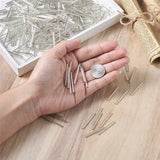 140pcs Glass Bugle Beads Seed Beads for Jewelry Making DIY