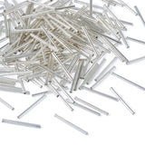 140pcs Glass Bugle Beads Seed Beads for Jewelry Making DIY