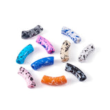 148pcs/500g Acrylic Curved Tube Beads DIY Jewelry Making