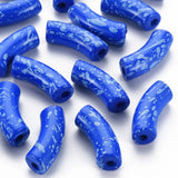 148pcs/500g Acrylic Curved Tube Beads DIY Jewelry Making