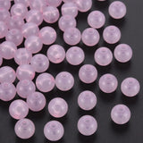 Round Jelly Acrylic Beads 8x7.5mm Jewelry Making DIY 500g