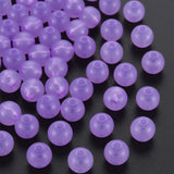 Round Jelly Acrylic Beads 8x7.5mm Jewelry Making DIY 500g