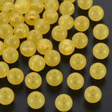 Round Jelly Acrylic Beads 8x7.5mm Jewelry Making DIY 500g