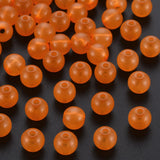 Round Jelly Acrylic Beads 8x7.5mm Jewelry Making DIY 500g