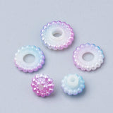 200pcs Pearl Acrylic Round Beads Berry Bead 10mm 12mm 15mm Mixed Bead
