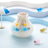 20pcs Lampwork Fish Beads Strand Mix Animal Beads DIY Jewelry Making
