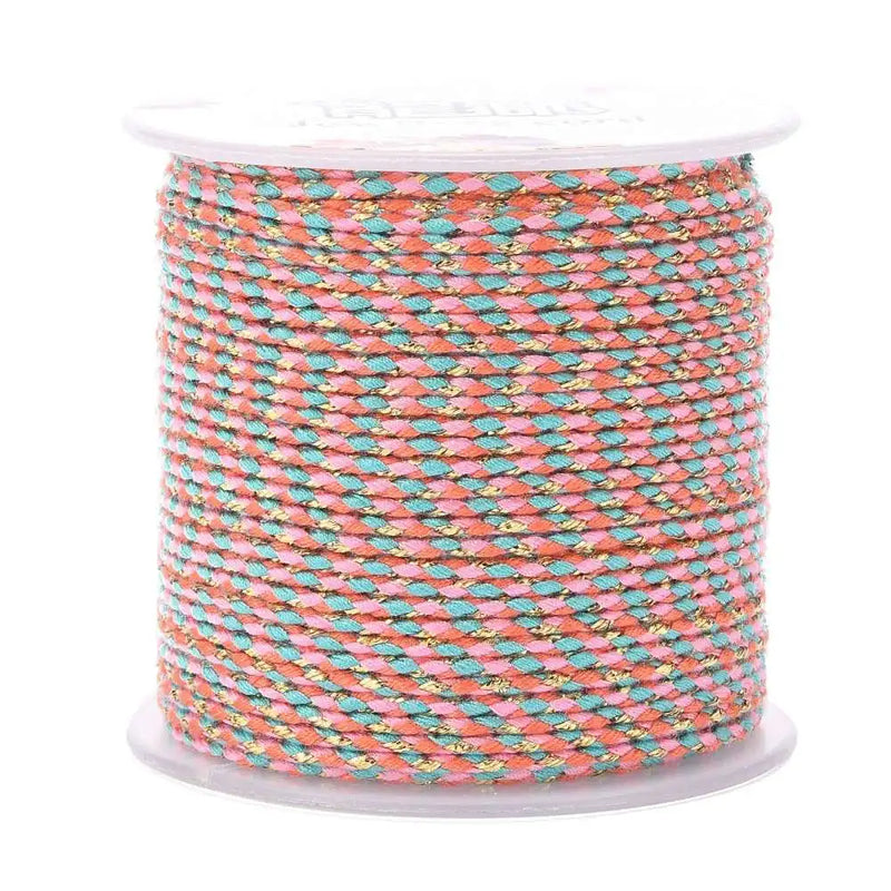 21.8 yds 4-Ply Cotton Cords 1.5mm for Wall Hangings Plant Hanger DIY
