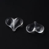 260pcs/500g Transparent Acrylic Heart Beads Mix Jewelry Making DIY