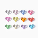 260pcs/500g Transparent Acrylic Heart Beads Mix Jewelry Making DIY