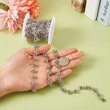 2m Vacuum Plating 304 Stainless Steel Chain for DIY Jewelry Making