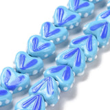 Heart Lampwork Beads for Jewelry Making Colorful