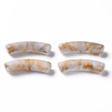 345pcs/500g Curved Tube Gemstone Style Beads for DIY Bracelet Jewelry Making