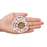 35pcs 11~19mm Natural Cultured Freshwater Baroque Pearl Keshi Beads