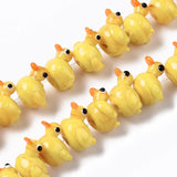 40 Lampwork Duck Beads DIY Bracelet Necklace Jewelry Making Beads 18~20mm