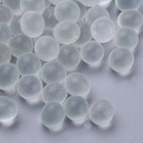 450g/bag Glass Round Seed Beads 2~2.5mm Clear Beads Nail Art Decoration