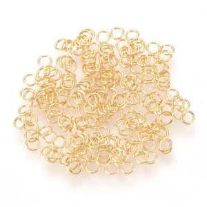 660pcs 5g 304 Stainless Steel Jump Rings 2.5x0.5mm