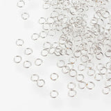 660pcs 5g 304 Stainless Steel Jump Rings 2.5x0.5mm