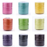 680m Waxed Polyester Cords 0.7mm for DIY Jewelry Making