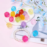 79pc/500g 25mm Acrylic Beads for DIY Jewelry Making - Transparent