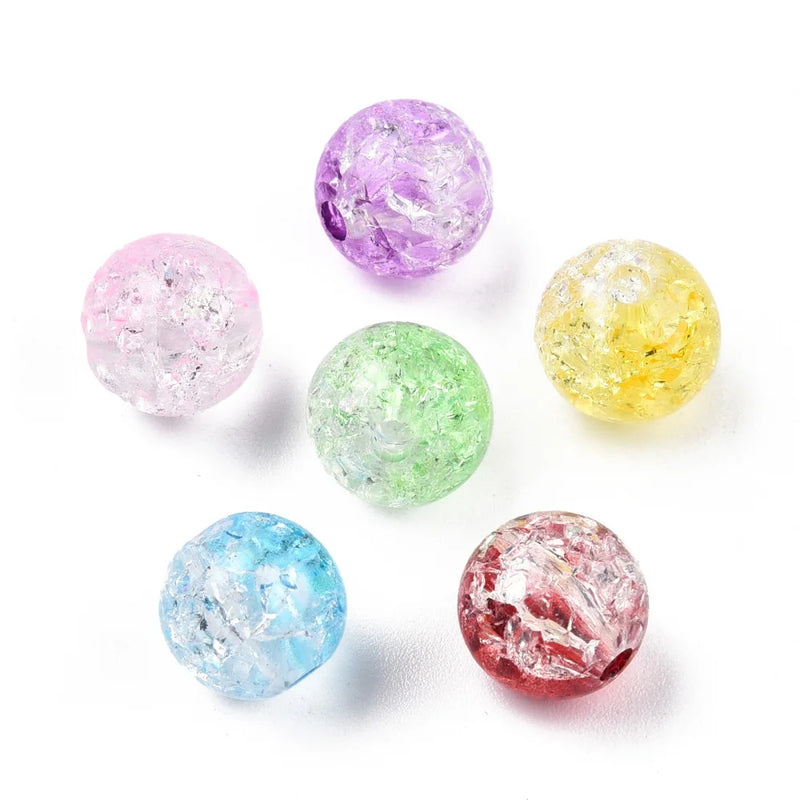 920pcs 10mm Leopard Skins Beads for Jewelry Making DIY