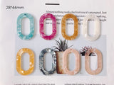 Acetic Acid Beads for Jewelry Making Pendant DIY Material Earrings