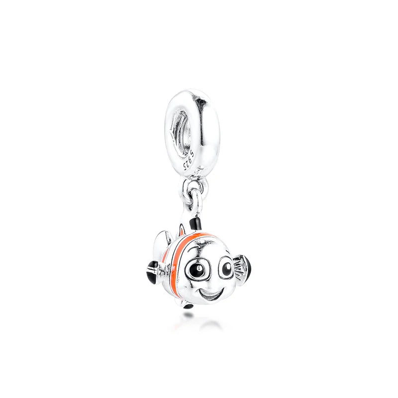 Finding Nemo Dangle Charm Sterling Silver Jewelry Fits silver 925 bracelets