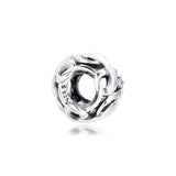 Openwork Woven Infinity Charm Sterling Silver Jewelry