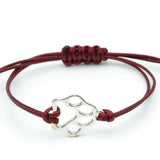Adjustable Dog Paw Charm Bracelet